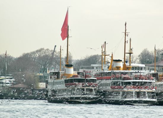 Deniz ulaşımına lodos engeli