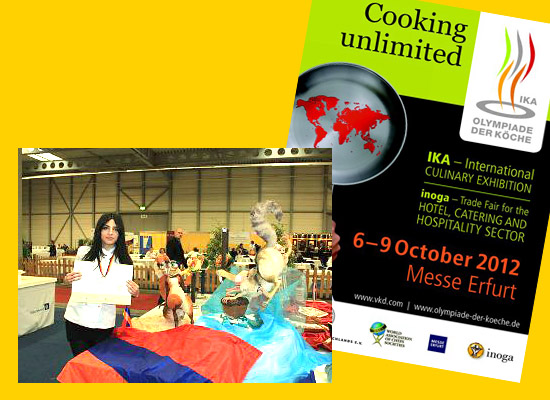 Mutfak Sanatları Olimpiyatlarının şampiyonu Hovhannisyan kardeşler  