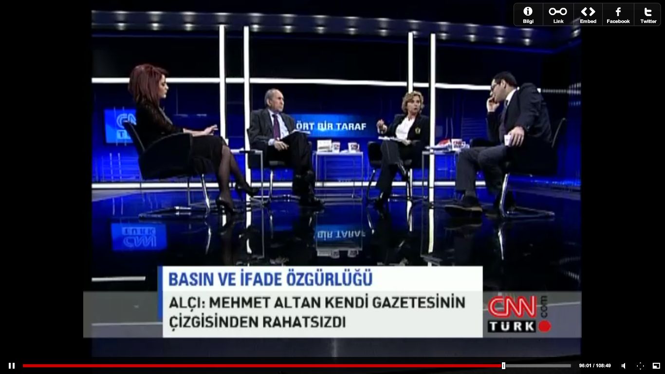 Enver Aysever, Nazlı Ilıcak, Nagehan Alçı, Altan Öymen / Dört Bir Taraf (19.01.2012)